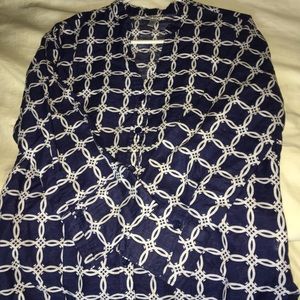 Linen blend NWB blouse